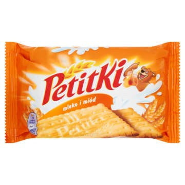 Herbatniki Petitki Mleko i Miód 48G