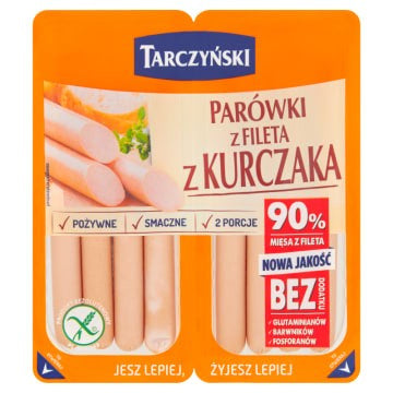 Parówki z Fileta Kurczaka Tarczyński 180G