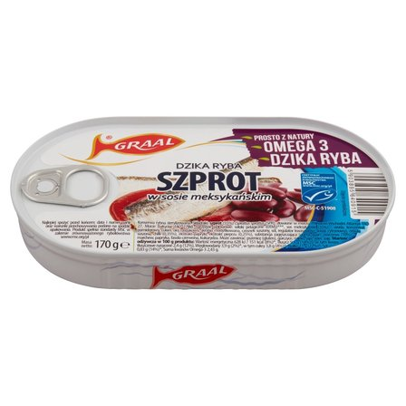 Szprot w Sosie Meksykańskim Graal 170G