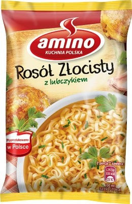 Amino Zupa błyskawiczna rosół złocisty z lubczykiem