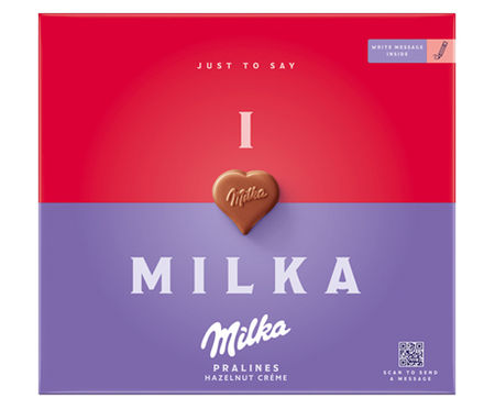 Bombonierka Milka Całym Sercem 110G