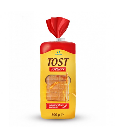 Chleb Tostowy Pszenny Lewiatan 500G