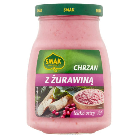 Chrzan z Żurawiną Smak 175G