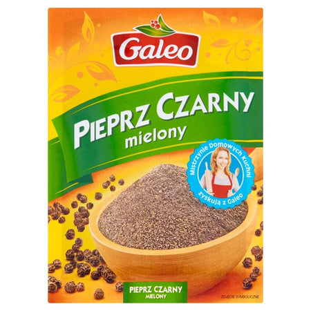 Galeo Pieprz Czarny Mielony 15G