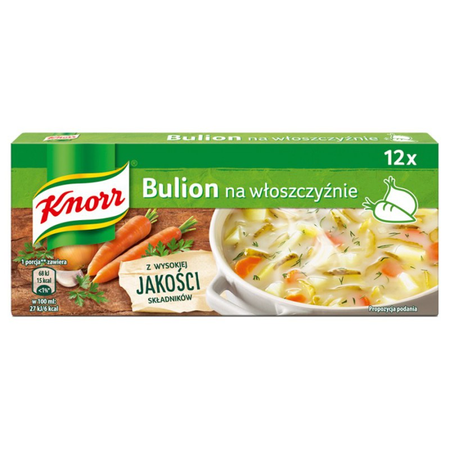Kostka Bulion Warzywny Knorr 120G
