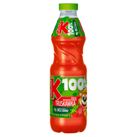 Kubuś Sok 100% Jabłko-Marchew-Banan-Truskawka 0,85l