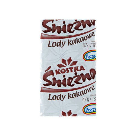 Lody Koral Kostka Śnieżna Kakaowa 180ML