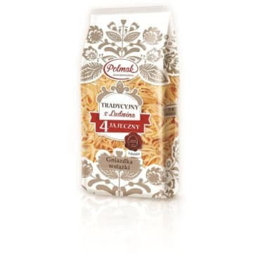 Makaron tradycyjny 4 jajeczny Gniazdka wstążki 0,5KG