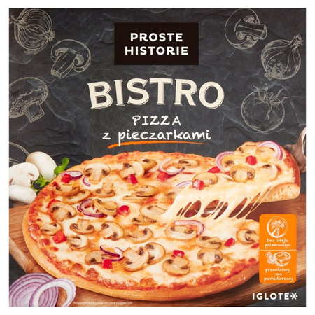 Pizza Bistro z Pieczarkami 415G