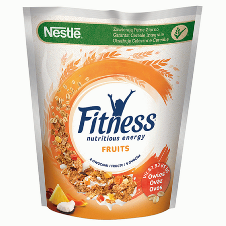Płatki Fitness z Owocami Nestle 225G