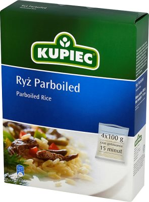 Ryż Kupiec Parboiled 4x100G