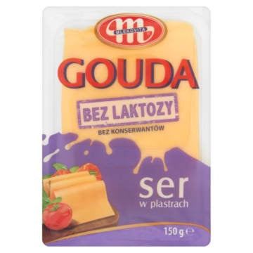 Ser Żółty Mlekovita Bez Laktozy Gouda 150G