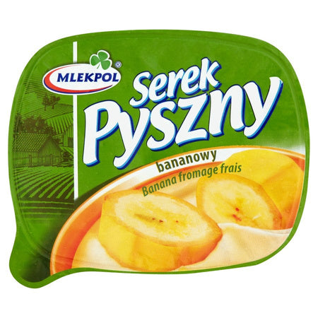 Serek Homogenizowany Pyszny Bananowy 140G