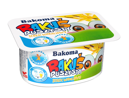 Serek waniliowy Bakuś Bakoma 90g