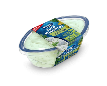Śledź Atlantycki w Sosie Koperkowym Lisner 280G