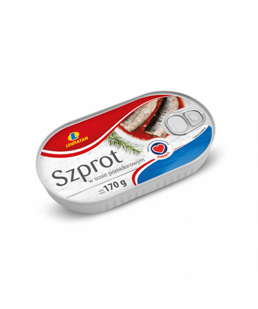 Szprot w Sosie Pomidorowym Lewiatan 170G